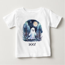 Niedliches Gespenst Geist im Wald