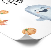 Niedliches Gespenst - Karten und Geschenke Poster (Ecke)