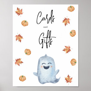 Niedliches Gespenst - Karten und Geschenke Poster