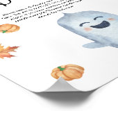 Niedliches Gespenst - Sag nicht, Baby Poster (Ecke)