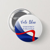 Niedliches gewohntes elegantes demokratisches Part Button (Vorne & Hinten)