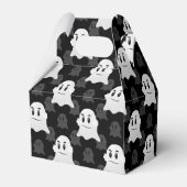 Niedliches Ghost-Blockdesign Geschenkschachtel (Rückseite)