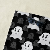 Niedliches Ghost-Blockdesign Strandtuch (Beispiel)