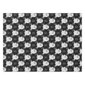 Niedliches Ghost-Blockdesign Tischdecke (Vorderseite (Horizontal))