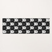 Niedliches Ghost-Blockdesign Yogamatte (Rückseite (Horizontal))