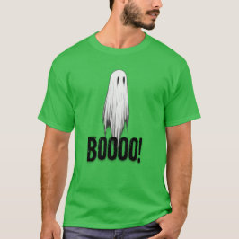 Niedliches Ghost "Boooo!" Halloween T-Shirt