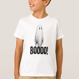 Niedliches Ghost "Boooo!" Halloween T-Shirt
