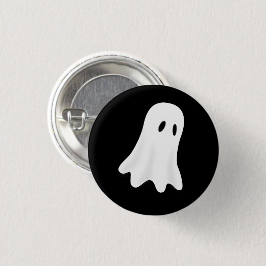 Niedliches Ghost Button (Vorne & Hinten)