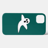 Niedliches Ghost Case-Mate iPhone Hülle (Rückseite (Horizontal))