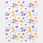 Niedliches Ghost Fleecedecke (Vorderseite)