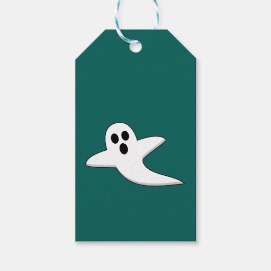 Niedliches Ghost Geschenkanhänger (Vorderseite)