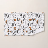 Niedliches Ghost Halloween Badetuch-Set Badhandtuch Set (Handtuch)