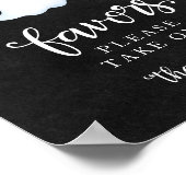 Niedliches Ghost Halloween Girl Baby Duwer Favorit Poster (Ecke)