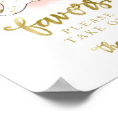 Niedliches Ghost Halloween Girl Baby Duwer Favorit Poster (Ecke)