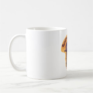 Niedliches Ghost Halloween Groovy Kaffeetasse