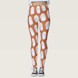 Niedliches Ghost Halloween-KostümLegende Leggings