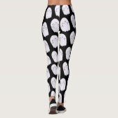 Niedliches Ghost Halloween-KostümLegende Leggings (Rückseite)