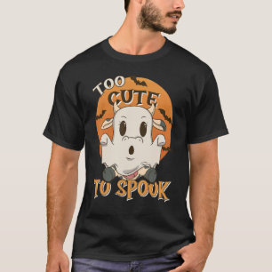 Niedliches Ghost Halloween Outfit zu Niedlich, um T-Shirt