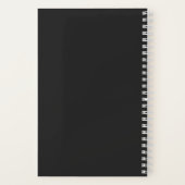 Niedliches Ghost mit Personalisiertem Bild und Tex Notizblock (Rückseite)