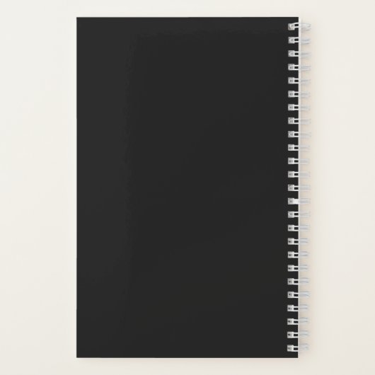 Niedliches Ghost mit Personalisiertem Bild und Tex Notizblock (Rückseite)