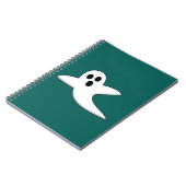 Niedliches Ghost Notizblock (Linke Seite)