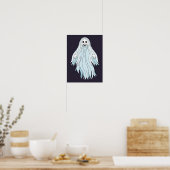 Niedliches Ghost Poster (Küche)