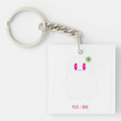 NIEDLICHES GHOST SCHLÜSSELANHÄNGER (Vorderseite)