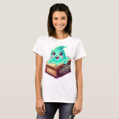 Niedliches Ghost & Spuk Buch - Spooky Adorable Des T-Shirt (Vorne ganz)