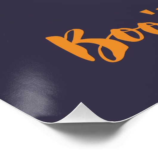 Niedliches Ghost-Spuk-House Halloween-Poster Poster (Ecke)