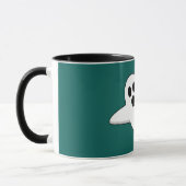 Niedliches Ghost Tasse (Links)