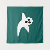 Niedliches Ghost Wandteppich (Vorderseite (Horizontal))
