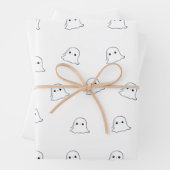 Niedliches Ghost-Wrapping-Papier Geschenkpapier Set (Beispiel)