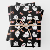 Niedliches Ghost-Wrapping-Papier Geschenkpapier Set (Beispiel)