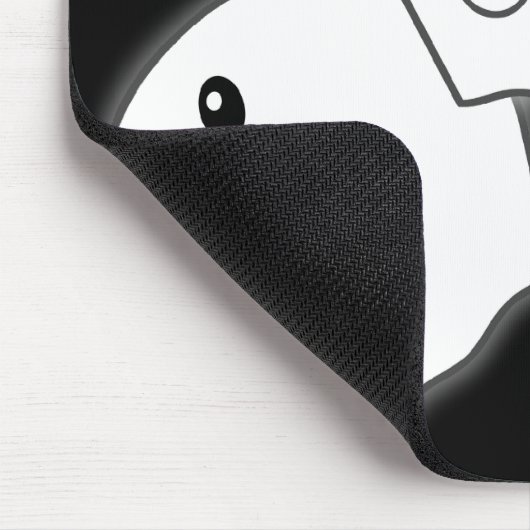 Niedliches Ghosties Mousepad (Ecke)