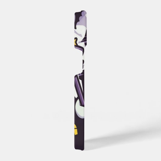 Niedliches Ghosting-Poster mit einer spielerischen iPhone Hülle (Rechte Seite)