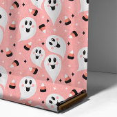 Niedliches Ghosts & Candy Mais Halloween Stoff