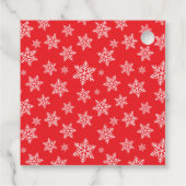 Niedliches Gingerbrot Haus Winter Weihnachten Geschenkanhänger (Rückseite)