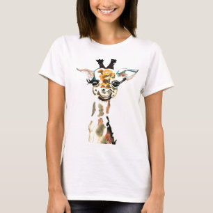 Niedliches Giraffen-T-Shirt T-Shirt