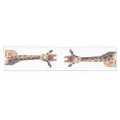 Niedliches Giraffengesicht Kurzer Tischläufer (Horizontal)