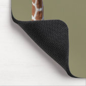 Niedliches Giraffengesicht Mousepad (Ecke)