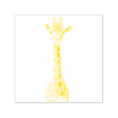 Niedliches Giraffengesicht Permastempel (Design)