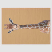 Niedliches Giraffengesicht Seidenpapier (Vorderseite)