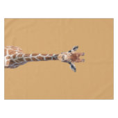 Niedliches Giraffengesicht Tischdecke (Vorderseite (Horizontal))