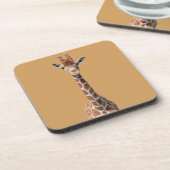 Niedliches Giraffengesicht Untersetzer (Linke Seite)