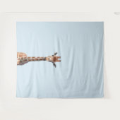 Niedliches Giraffengesicht Wandteppich (Vorderseite (Horizontal))