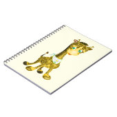 Niedliches GiraffenNotebook Notizblock (Linke Seite)