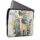 Niedliches Giraffenpapier Laptopschutzhülle (Vorne Rechts)