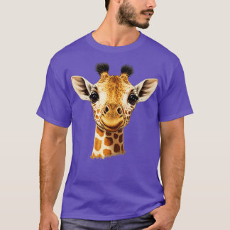 Niedliches Giraffenportrait T-Shirt