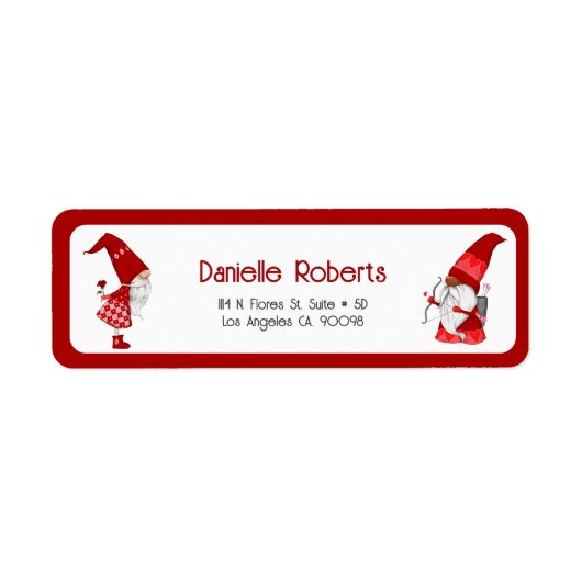 Niedliches Girl-Gnome und cupiome (Vorne)