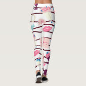 Niedliches Girlanden Leggings (Rückseite)